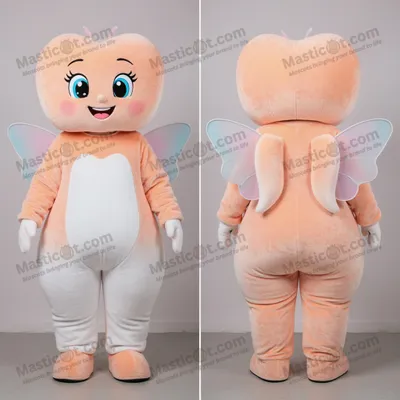 Zdjęcie produktu dla Maskotka MASTICOT wróżki zębów w pudrowo-p Peach – fantazyjny design