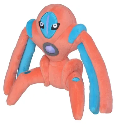 Obrázok produktu pre Plyšová hračka Pokémon Deoxys (obranná forma) – 18 cm plyšová hračka Deoxys