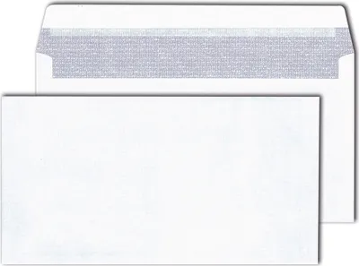 Produktbild von MAILmedia Briefumschlag 125 x 235 mm hochweiß ohne Fenster 500 Briefumschläge