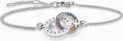 Obrázok produktu pre Thomas Sabo - A1551-318-7-L19V - Náramok - Dámsky - striebro 925, čiernené - 16-19 cm