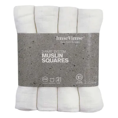 Obrázok produktu pre Gázová plienka - biela 85x85cm 4-pack
