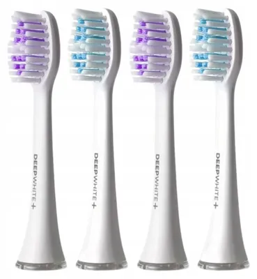 Produktbild von DeepWhite Zahnbürstenköpfe für SEYSSO Carbon Basic Weiß