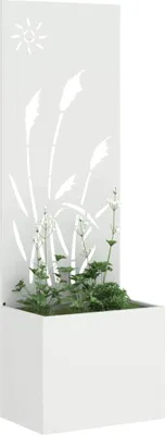 Zdjęcie produktu dla Maison Exclusive – Biała osłona ogrodowa 50 x 150 cm