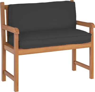 Obrázok produktu pre vidaXL Vankúš Čierny 120 x 40 x 12 cm Oxfordská tkanina