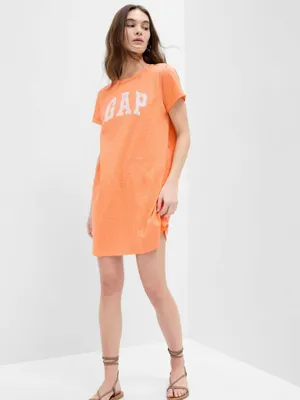 Produktbild von GAP T-Shirt-Kleid mit Logo, XS
