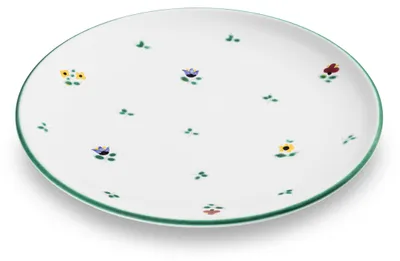 Immagine prodotto di Gmundner Vetroceramica Scattered Flowers Piatto da pranzo Coppa (Ø 25 cm)