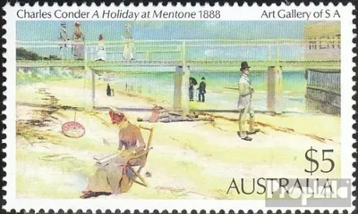 Produktbild von Briefmarken Australien 1984 Mi 869 (kompl.Ausg.) postfrisch Gemälde