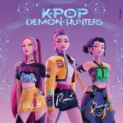 Immagine prodotto di 20 tovaglioli Kpop Demon Hunter 33 x 33 cm -