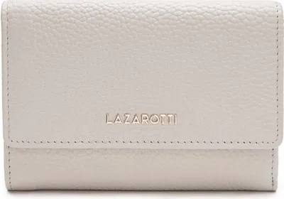 Zdjęcie produktu dla Lazarotti Bologna Skórzany portfel skórzany 14 cm