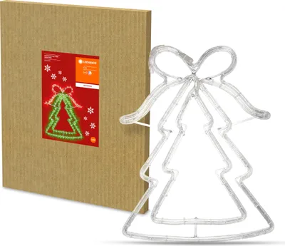 Produktbild von Ledvance LED Weihnachtsbeleuchtung Außenbeleuchtung Weihnachtsbaum Fensterdeko IP65 8,8W 170lm Rot Grün