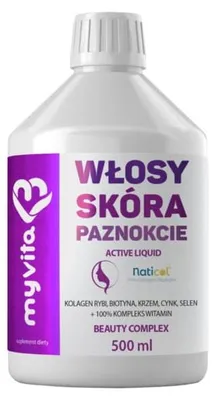 Produktbild von Myvita Haare, Haut, Nägel Flüssig 500 ml