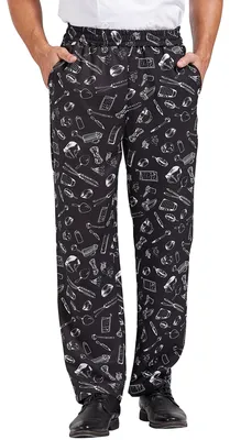 Productafbeelding van Solidchoice - Heren Chino Broek met Elastische Taille en Zakken