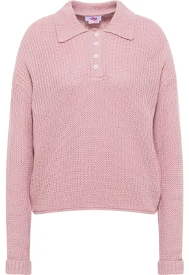 Produktbild von Sookie Damen Strickpoloshirt 12419373-SO01, Mauve, XL/XXL