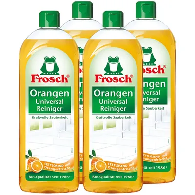 Produktbild von 4x Frosch Orangen Universal Reiniger 750 ml