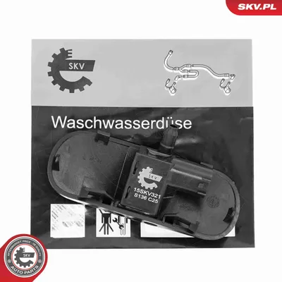 Immagine prodotto di ugello lavavetri AUDI A3, 8V3955987A, anteriore sinistro
