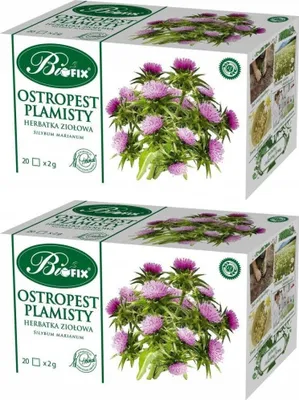 Produktbild von Bifix Kräutertee Mariendistel 20 Beutel