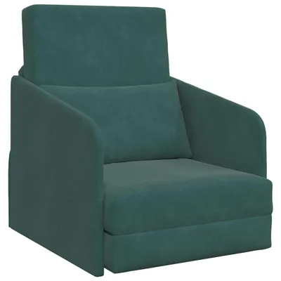 Produktbild von vidaXL Schlafsofa Dunkelgrün 65 x 80 x 83 cm Samt
