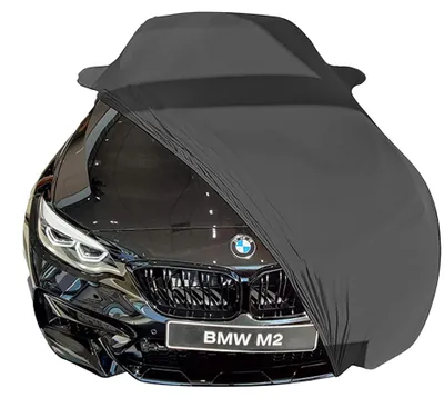 Image de Housse de voiture intérieure adaptée à BMW M2 (F87) Noir avec poches pour
