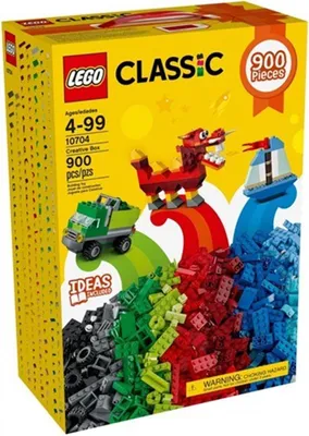 Image de Lego 10704 Classic Boîte de briques créatives 900 pièces