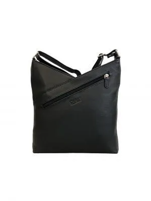 Produktbild von C6040 Cinino Umhängetasche Ledertasche Schwarz