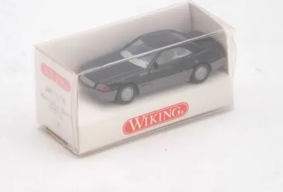 Produktbild von Wiking 1410114 Mercedes-Benz 500 SL (R129) Schwarz 1:87 in