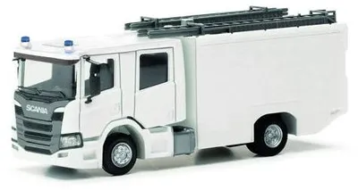 Produktbild von Herpa 085731-002 - 1/87 Teileservice: Scania CrewCab Löschfahrzeug (2 Stück)