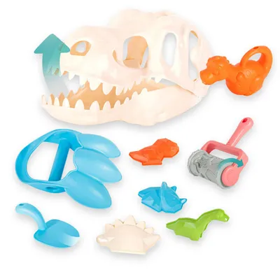 Produktbild von Woopie Dinosaurier-Sand-Set Ausgrabung 9-tlg.
