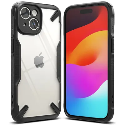 Obrázok produktu pre Ringke Fusion X puzdro pre iPhone 15 – čierne
