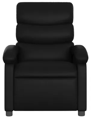 Obrázok produktu pre Masážna stolička - Relaxačné kreslo - Shiatsu stolička - Masážna stolička - Nastaviteľné sedadlo - Čierna umelá koža