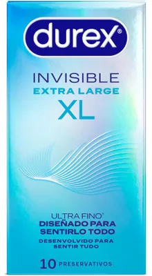 Immagine prodotto di Durex - Preservativi Invisibili Xl 10 Pezzi