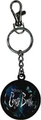 Productafbeelding van Corpse Bride metalen sleutelhanger met logo