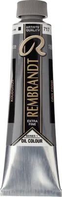 Obrázek produktu pro Rembrandt olejová barva v tubě 40 ml, studená šedá 717