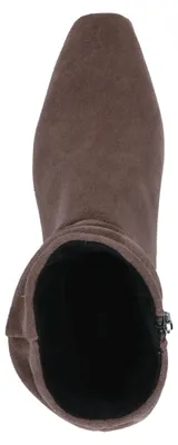 Produktbild von Caprice Damen Stiefelette mit gerafftem Schaft und Blockabsatz 9-25304-47, Größe:38 EU, Farbe:Beige