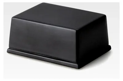 Produktbild von Butterdose, 250 g, schwarze Keramik, 12 x 10 x 6 cm