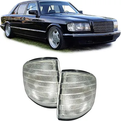 Produktbild von Blinker Weiss Paar für Mercedes S-Klasse W126 Limousine 80-91