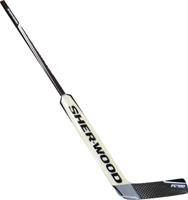 Obrázok produktu pre Brankárska hokejka Sherwood FC700 INT (Variant: Intermediate, Farba: Black, Ohyb: PP41, strana hokejky: puncher v ľavej ruke)