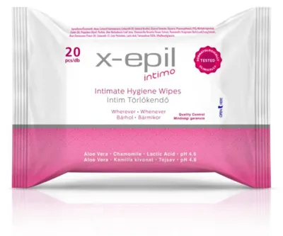 Produktbild von X-Epil, Intimpflege, Intimpflegetü cher, 20 Stü ck