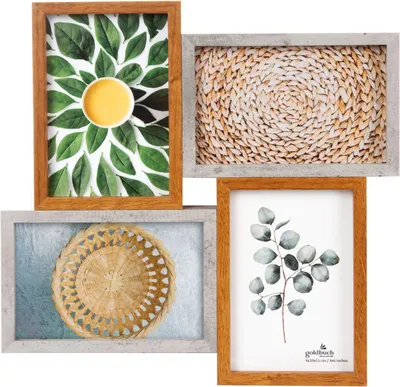 Zdjęcie produktu dla Rama do obrazów MDF, imitująca beton i drewno, 30x30 cm, kolekcja Goldbuch Concrete
