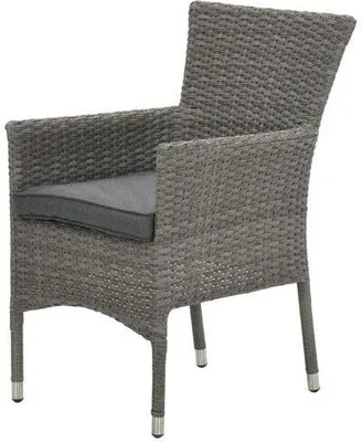 Produktbild von Garden Impressions Nicosia stapelbarer Stuhl - organic grey 2-half/anthrazit
