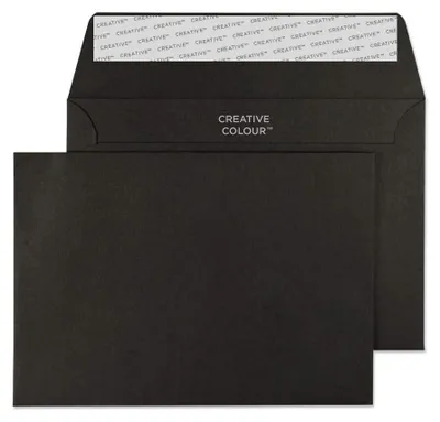 Produktbild von Blake Creative 114, C6 (114 x 162 mm), Papier, Schwarz, 120 g/m², 162 mm, 11,4 cm