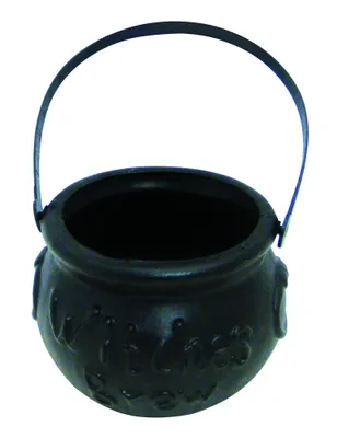 Produktbild von Schwarzer Hexenkessel Accessoire Hexe Hexenkostüm Bibi Hexengebräu schwarz Halloween Kessel Kostüm Zubehör Horror
