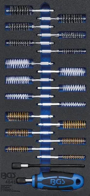 Immagine prodotto di BGS carrello da officina 1/3: assortimento di spazzole da 20 pezzi - 4043