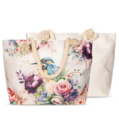 Produktbild von Bag Descanso 43x60 cm - flowers and birds