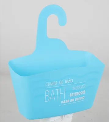 Produktbild von 8x Badutensilo Henkel Haken Hängen Duschkorb Ablagen Regal Organizer Seifen