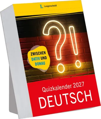 Produktbild von Langenscheidt Quizkalender Deutsch 2027