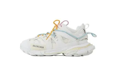 Immagine prodotto di 800592 WTEHK 0123 Balenciaga Track Trail Lace 'Bianco Rosso' TAGLIA:EUR35