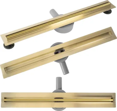 Produktbild von Rea Duschrinne Neox Slim Pro 600 Gold