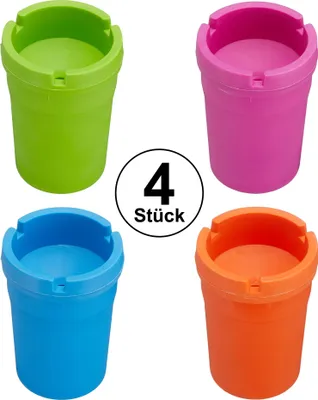 Produktbild von 4er Set Reiseaschenbecher Travel
