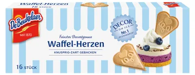Produktbild von Beuk.waffel-Herzen 16St