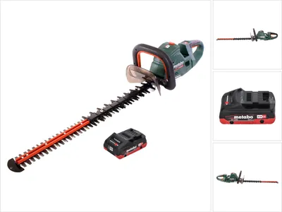 Immagine prodotto di Metabo HS 18 LTX BL 65 18 V 60 cm tagliasiepi senza filo + 1x batteria 4,0 Ah - senza caricabatterie